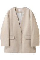 【エブール/ebure】の【店舗限定】スラブラチネ ノーカラーオーバーサイズジャケット 人気、トレンドファッション・服の通販 founy(ファニー) ファッション Fashion レディースファッション Fashion for Women アウター Coat / Outerwear Collection レディースジャケット・軽アウター Jackets 2026年 2026 カーディガン Cardigan, Knitwear ジャケット Jacket, Outerwear フィット Fit, Slim Fit 再入荷 Restock / Back in Stock 夏 Summer 春 Spring S/S・春夏 SS, Spring/Summer, Warm Season |ID:prp329100004829009