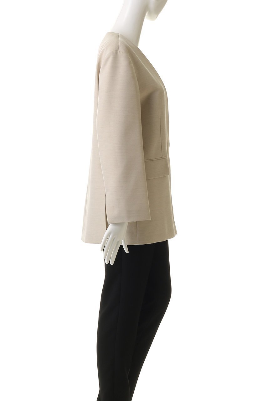 【エブール/ebure】の【店舗限定】スラブラチネ ノーカラーオーバーサイズジャケット 人気、トレンドファッション・服の通販 founy(ファニー) ファッション Fashion レディースファッション Fashion for Women アウター Coat / Outerwear Collection レディースジャケット・軽アウター Jackets 2026年 2026 カーディガン Cardigan, Knitwear ジャケット Jacket, Outerwear フィット Fit, Slim Fit 夏 Summer 春 Spring S/S・春夏 SS, Spring/Summer, Warm Season other-3|ID: prp329100004829009 ipo3291000000035818424