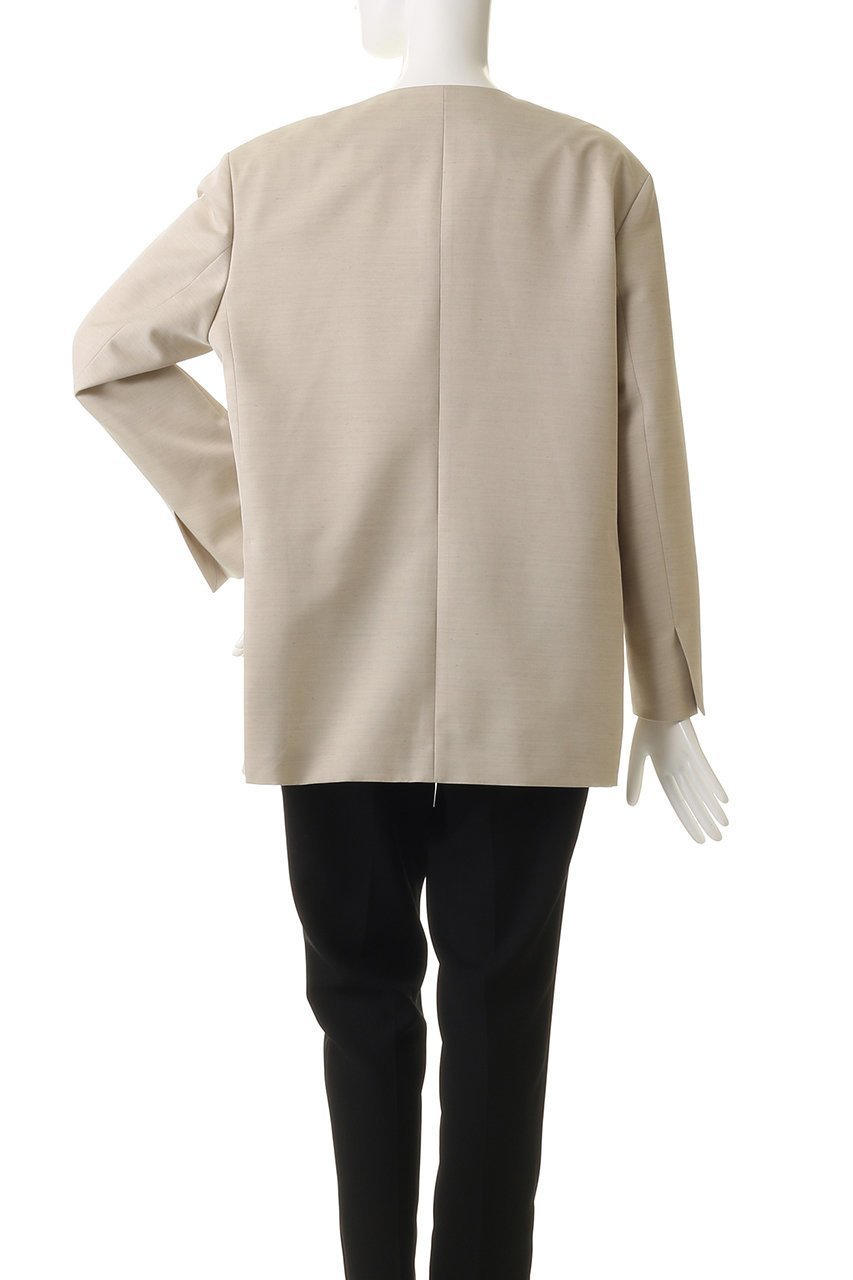 【エブール/ebure】の【店舗限定】スラブラチネ ノーカラーオーバーサイズジャケット 人気、トレンドファッション・服の通販 founy(ファニー) ファッション Fashion レディースファッション Fashion for Women アウター Coat / Outerwear Collection レディースジャケット・軽アウター Jackets 2026年 2026 カーディガン Cardigan, Knitwear ジャケット Jacket, Outerwear フィット Fit, Slim Fit 夏 Summer 春 Spring S/S・春夏 SS, Spring/Summer, Warm Season other-4|ID: prp329100004829009 ipo3291000000035818425