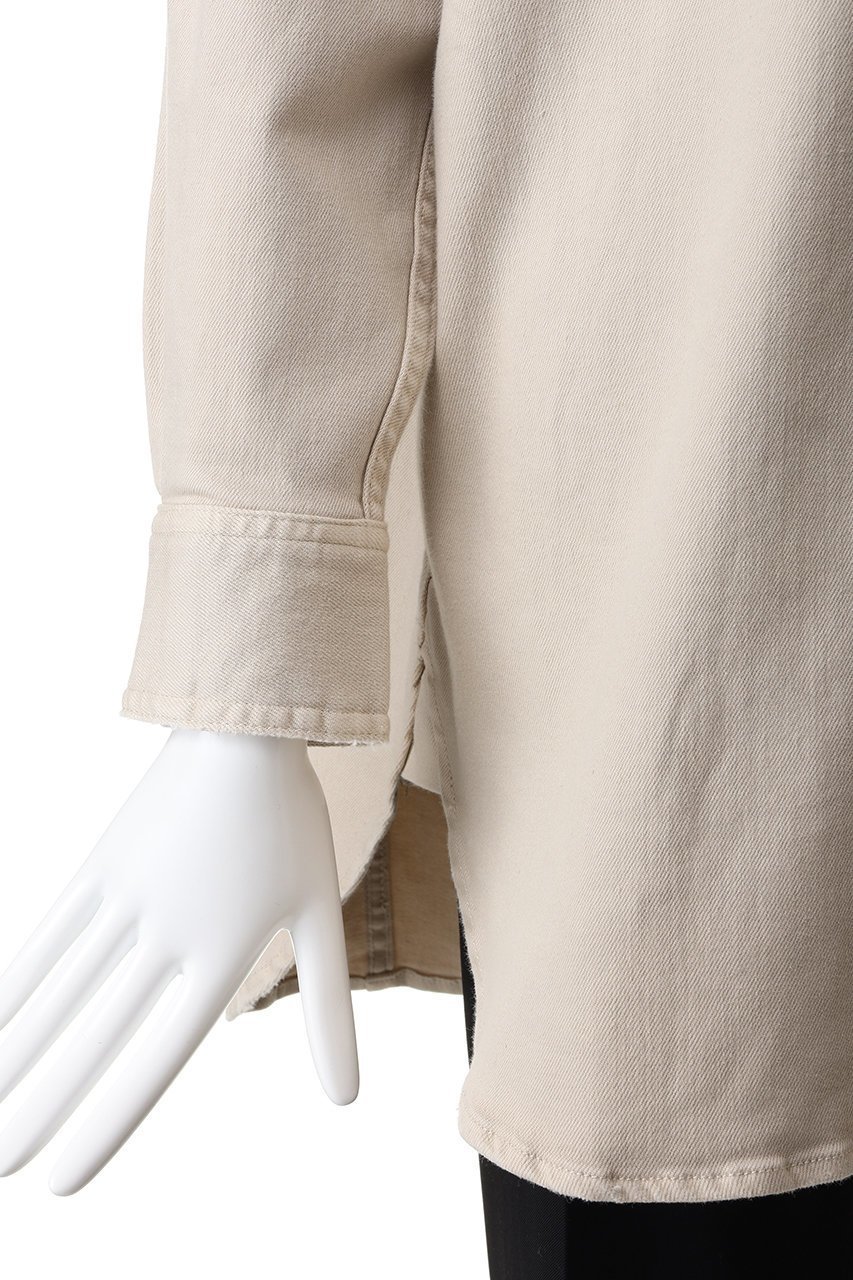 【ヘルシーデニム/Healthy Denim】のAlmond スーパービッグデニムシャツ 人気、トレンドファッション・服の通販 founy(ファニー) 　ファッション　Fashion　レディースファッション　Fashion for Women　トップス・カットソー　Cut & Sew Tops　シャツ・ブラウス・オフィスカジュアル　Elegant Blouses & Button-Ups　2026年　2026　なめらか　Smooth, Silky Texture　スリーブ　Sleeve, Long Sleeve / Short Sleeve　ダメージ　Distressed, Destroyed　チュニック　Tunic, Long Top　デニム　Denim, Jeans Material　ビッグ　Big, Oversized　フロント　Front, Front Design　ロング　Long, Long-Length　今季　This Season, Current Season　夏　Summer　春　Spring　S/S・春夏　SS, Spring/Summer, Warm Season　other-6|ID: prp329100004829019 ipo3291000000035146219