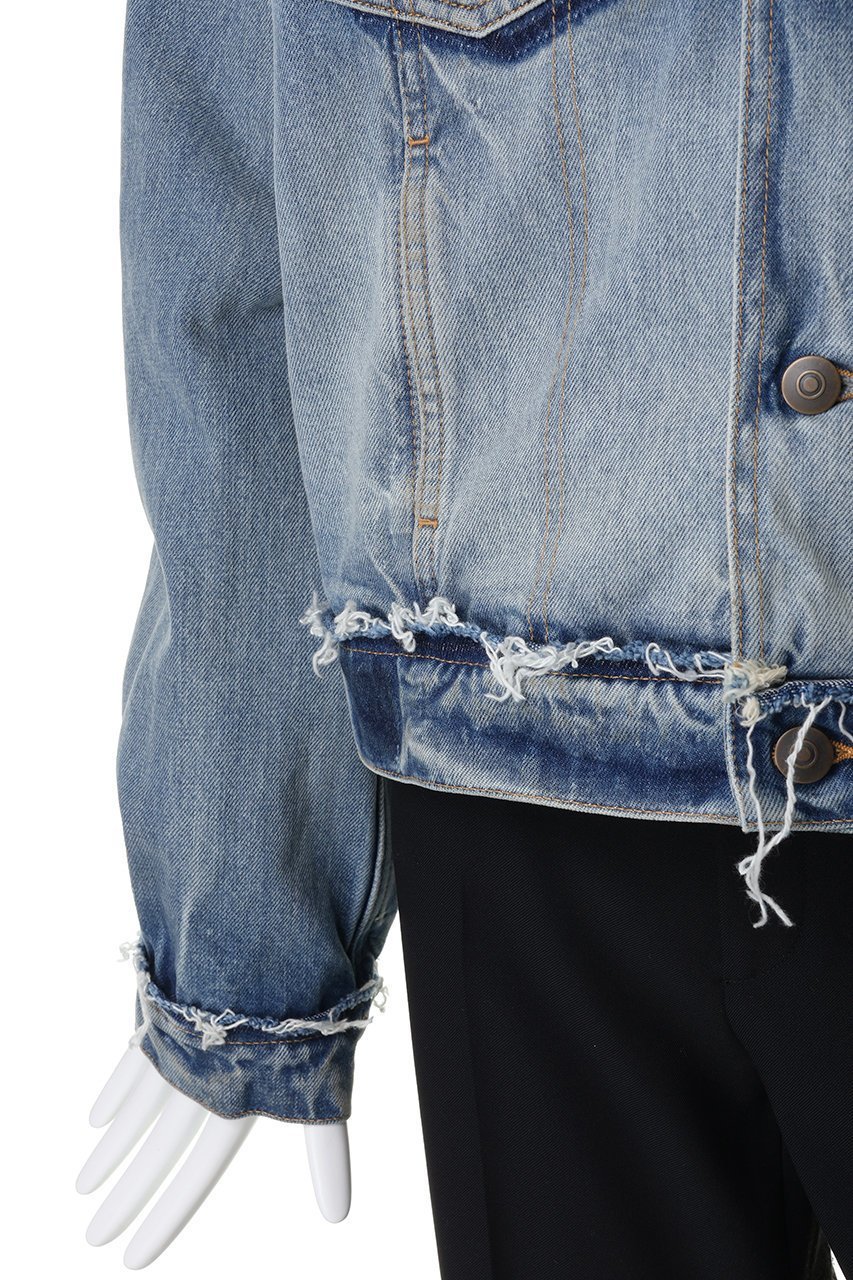 【メゾン マルジェラ/MAISON MARGIELA】のデニムジャケット 人気、トレンドファッション・服の通販 founy(ファニー) 　ファッション　Fashion　レディースファッション　Fashion for Women　アウター　Coat / Outerwear Collection　レディースジャケット・軽アウター　Jackets　ブルゾンジャケット・スポーティアウター　Blouson Jackets　デニムジャケット / カジュアルアウター　Denim Jackets　2026年　2026　ジャケット　Jacket, Outerwear　ダメージ　Distressed, Destroyed　デニム　Denim, Jeans Material　バランス　Balance, Style Balance　ブルゾン　Blouson, Bomber Jacket　モダン　Modern, Contemporary　夏　Summer　春　Spring　S/S・春夏　SS, Spring/Summer, Warm Season　other-6|ID: prp329100004829024 ipo3291000000035146252