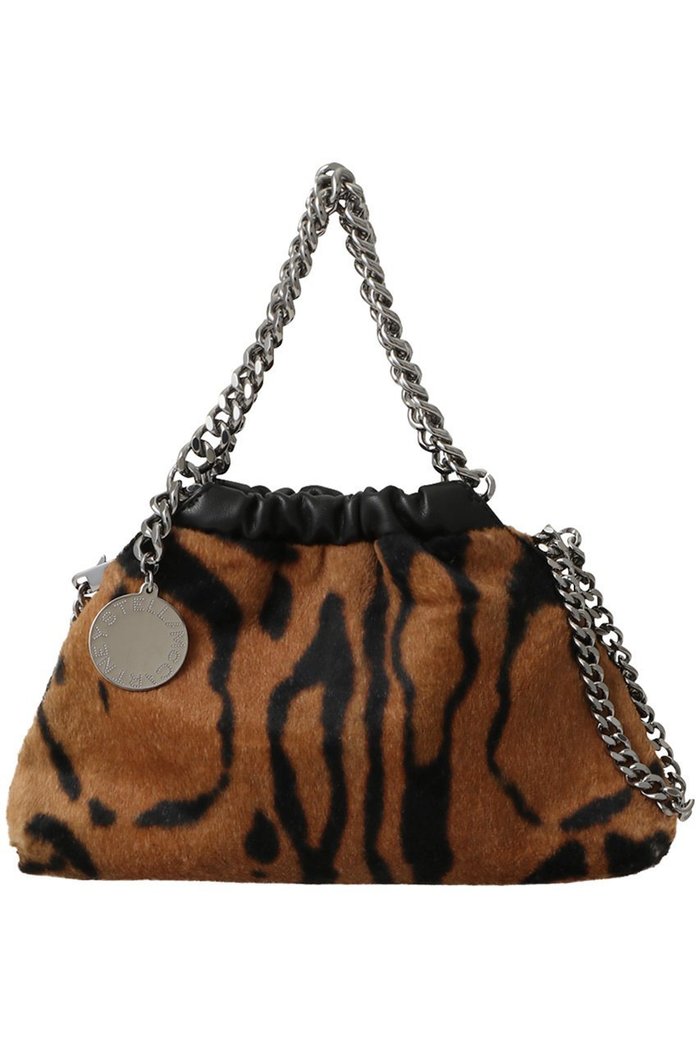 【ステラ マッカートニー/STELLA McCARTNEY】のFalabella オセロット柄ベルベットミニドローストリングバッグ インテリア・キッズ・メンズ・レディースファッション・服の通販 founy(ファニー) https://founy.com/ ファッション Fashion レディースファッション Fashion for Women バッグ Bags エレガント 上品 Elegant パーティ Party, Party Style フォルム Silhouette, Form リュクス Luxury, Elegant, High-End, Chic |ID: prp329100004829039 ipo3291000000036519163