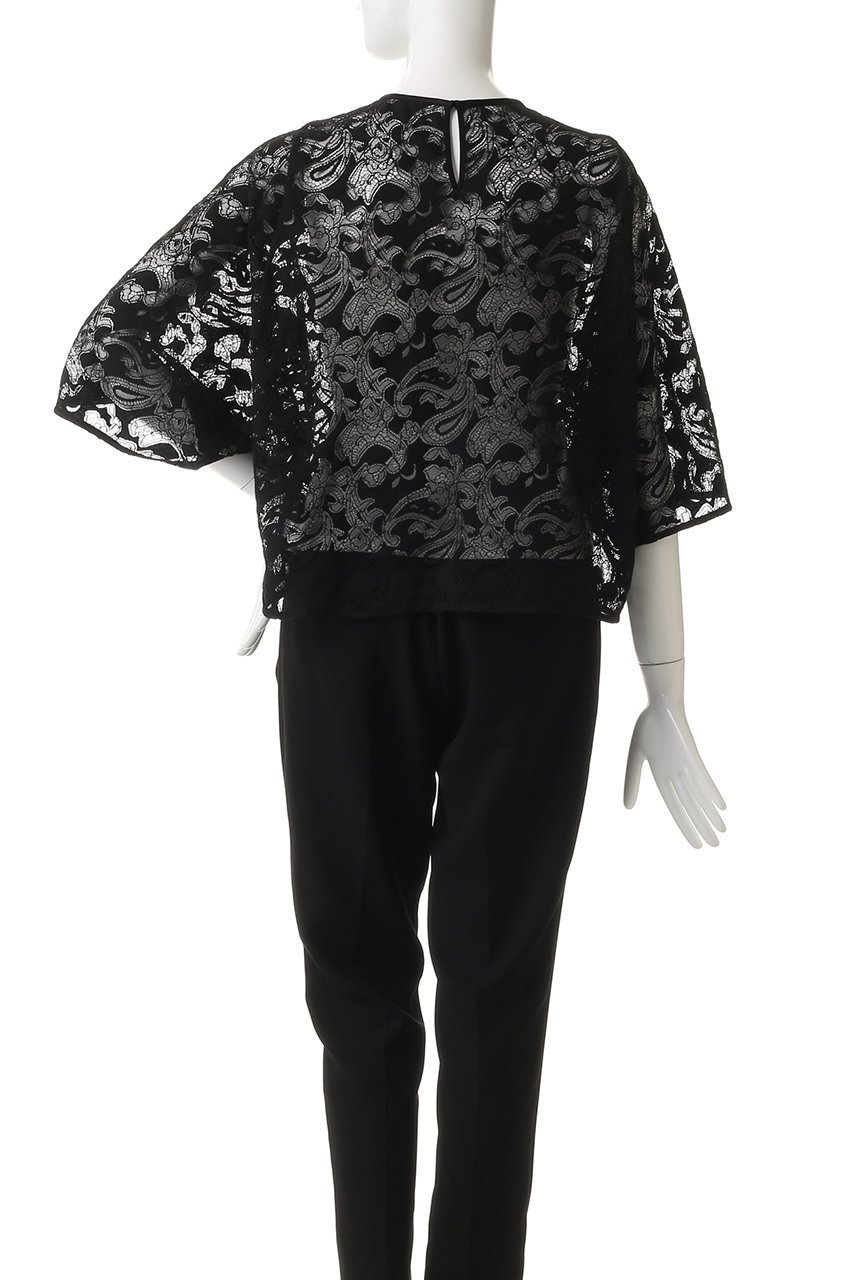 【エブール/ebure】の【店舗限定】ペイズリーラッセルレース プルオーバーブラウス 人気、トレンドファッション・服の通販 founy(ファニー) ファッション Fashion レディースファッション Fashion for Women トップス・カットソー Cut & Sew Tops シャツ・ブラウス・オフィスカジュアル Elegant Blouses & Button-Ups カジュアルプルオーバー・ニットトップス Pullovers & Knit Tops / Casual Pullovers 2026年 2026 ショート Short, Short Length スリーブ Sleeve, Long Sleeve / Short Sleeve チュール Tulip, Tulip Motif フィット Fit, Slim Fit ペイズリー Paisley, Ethnic Pattern メッシュ Mesh, Net Fabric レース Lace, Lace Fabric 再入荷 Restock / Back in Stock 夏 Summer 春 Spring S/S・春夏 SS, Spring/Summer, Warm Season other-4|ID: prp329100004829047 ipo3291000000036069429