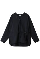 【エブール/ebure】の【店舗限定】リライムタイプライター ノーカラーブラウス ネイビー|ID: prp329100004829057 ipo3291000000035485323