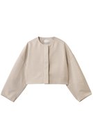 【エブール/ebure】の【店舗限定】スラブラチネ ノーカラーショートジャケット 人気、トレンドファッション・服の通販 founy(ファニー) ファッション Fashion レディースファッション Fashion for Women アウター Coat / Outerwear Collection レディースジャケット・軽アウター Jackets 2026年 2026 カーディガン Cardigan, Knitwear ショート Short, Short Length ジャケット Jacket, Outerwear 今季 This Season, Current Season 再入荷 Restock / Back in Stock 夏 Summer 春 Spring S/S・春夏 SS, Spring/Summer, Warm Season |ID:prp329100004829061