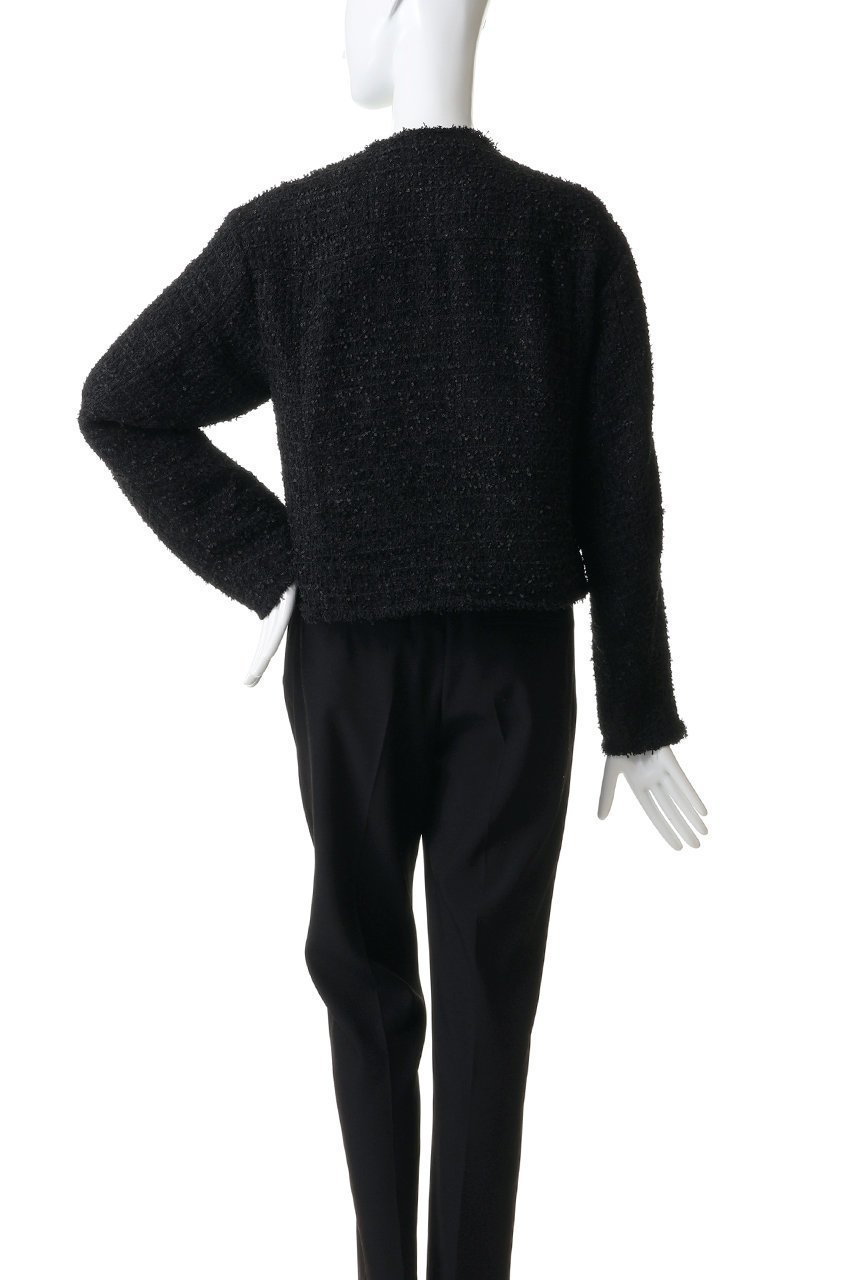 【ガリャルダガランテ/GALLARDAGALANTE】のツイードショートジャケット 人気、トレンドファッション・服の通販 founy(ファニー) 　ファッション　Fashion　レディースファッション　Fashion for Women　アウター　Coat / Outerwear Collection　レディースジャケット・軽アウター　Jackets　ジャケット　Jacket, Outerwear　ツイード　Twill, Twill Weave　デニム　Denim, Jeans Material　パーティ　Party, Party Style　フラップ　Flap, Flap Pocket　新作・新入荷　New Arrivals / New In　other-4|ID: prp329100004829063 ipo3291000000035146498