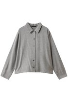 【ミズイロ インド/mizuiro ind】のwool blend basic shirt シャツ l.gray|ID: prp329100004829067 ipo3291000000035146531