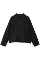 【ミズイロ インド/mizuiro ind】のwool blend basic shirt シャツ black|ID: prp329100004829067 ipo3291000000035146533