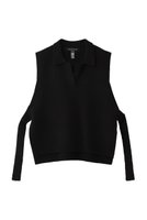 【ミズイロ インド/mizuiro ind】のskipper knit vest ベスト 人気、トレンドファッション・服の通販 founy(ファニー) ファッション Fashion レディースファッション Fashion for Women トップス・カットソー Cut & Sew Tops ニット Knit Tops & Sweaters ベスト&ジレ / 重ね着スタイル Vests & Gilets カジュアルプルオーバー・ニットトップス Pullovers & Knit Tops / Casual Pullovers シンプル Simple, Minimal スキッパー Skipper, Open Collar ベスト Vest, Waistcoat ボトム Bottoms, Lower Wear 新作・新入荷 New Arrivals / New In |ID:prp329100004829068