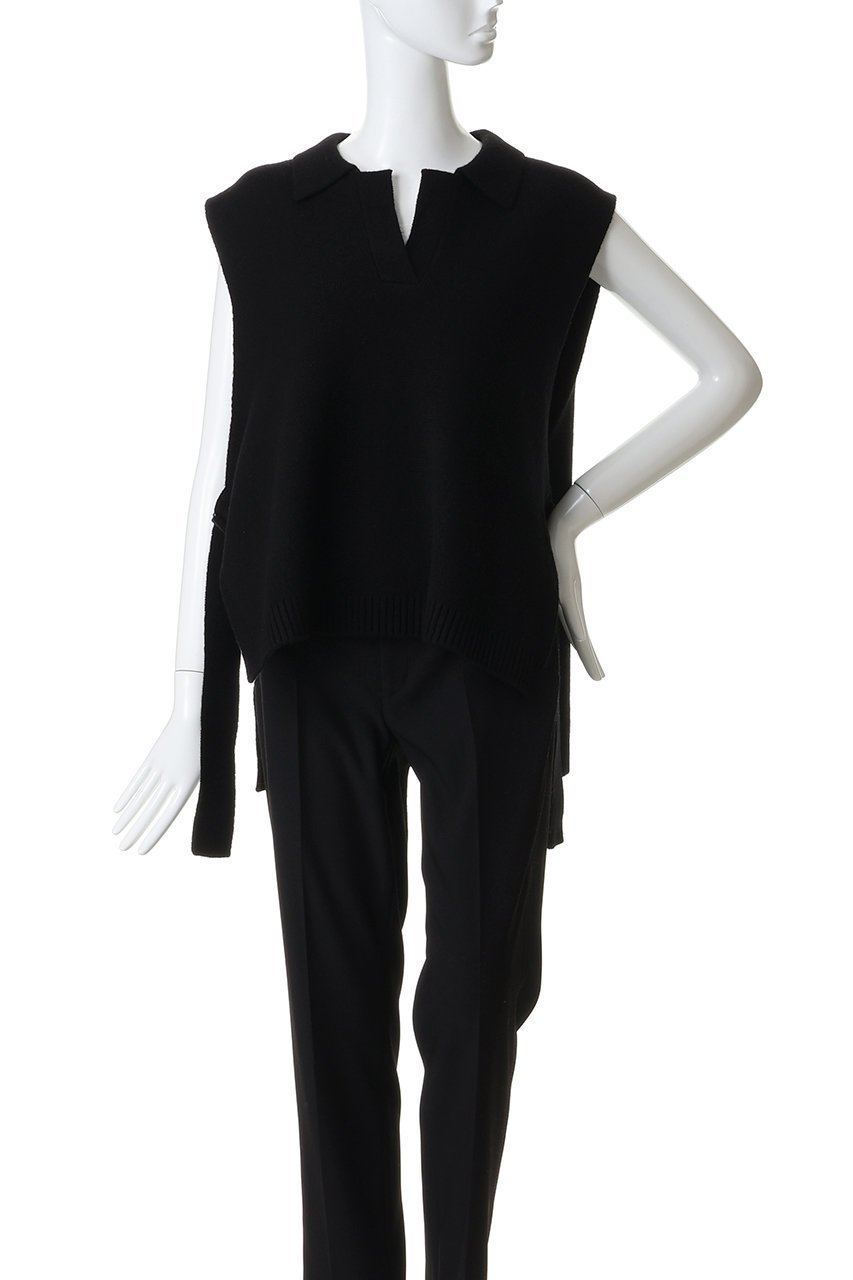 【ミズイロ インド/mizuiro ind】のskipper knit vest ベスト 人気、トレンドファッション・服の通販 founy(ファニー) ファッション Fashion レディースファッション Fashion for Women トップス・カットソー Cut & Sew Tops ニット Knit Tops & Sweaters ベスト&ジレ / 重ね着スタイル Vests & Gilets カジュアルプルオーバー・ニットトップス Pullovers & Knit Tops / Casual Pullovers シンプル Simple, Minimal スキッパー Skipper, Open Collar ベスト Vest, Waistcoat ボトム Bottoms, Lower Wear 新作・新入荷 New Arrivals / New In other-2|ID: prp329100004829068 ipo3291000000035146545