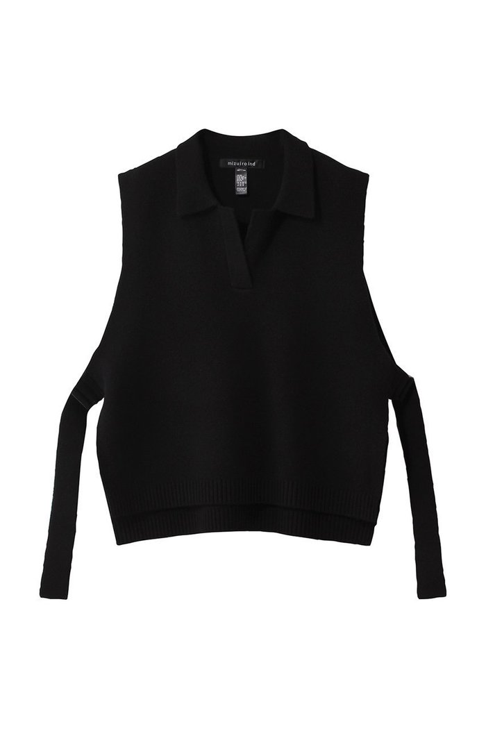 【ミズイロ インド/mizuiro ind】のskipper knit vest ベスト インテリア・キッズ・メンズ・レディースファッション・服の通販 founy(ファニー) https://founy.com/ ファッション Fashion レディースファッション Fashion for Women トップス・カットソー Cut & Sew Tops ニット Knit Tops & Sweaters ベスト&ジレ / 重ね着スタイル Vests & Gilets カジュアルプルオーバー・ニットトップス Pullovers & Knit Tops / Casual Pullovers シンプル Simple, Minimal スキッパー Skipper, Open Collar ベスト Vest, Waistcoat ボトム Bottoms, Lower Wear |ID: prp329100004829068 ipo3291000000035485347