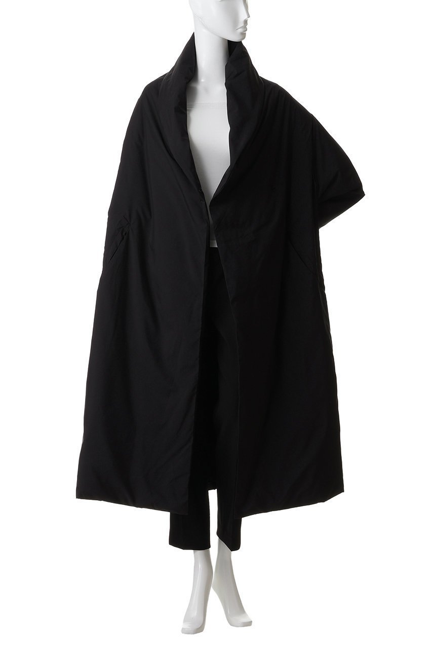 【ミズイロ インド/mizuiro ind】のdrape light down CT コート 人気、トレンドファッション・服の通販 founy(ファニー) 　ファッション　Fashion　レディースファッション　Fashion for Women　アウター　Coat / Outerwear Collection　コート・ロングコート・ピーコート　Long Coats, Peacoats & More　シンプル　Simple, Minimal　ダウン　Down, Puffer　フィット　Fit, Slim Fit　マフラー　Scarf, Muffler　防寒　Cold Protection, Winter-Ready　other-7|ID: prp329100004829070 ipo3291000000035485378