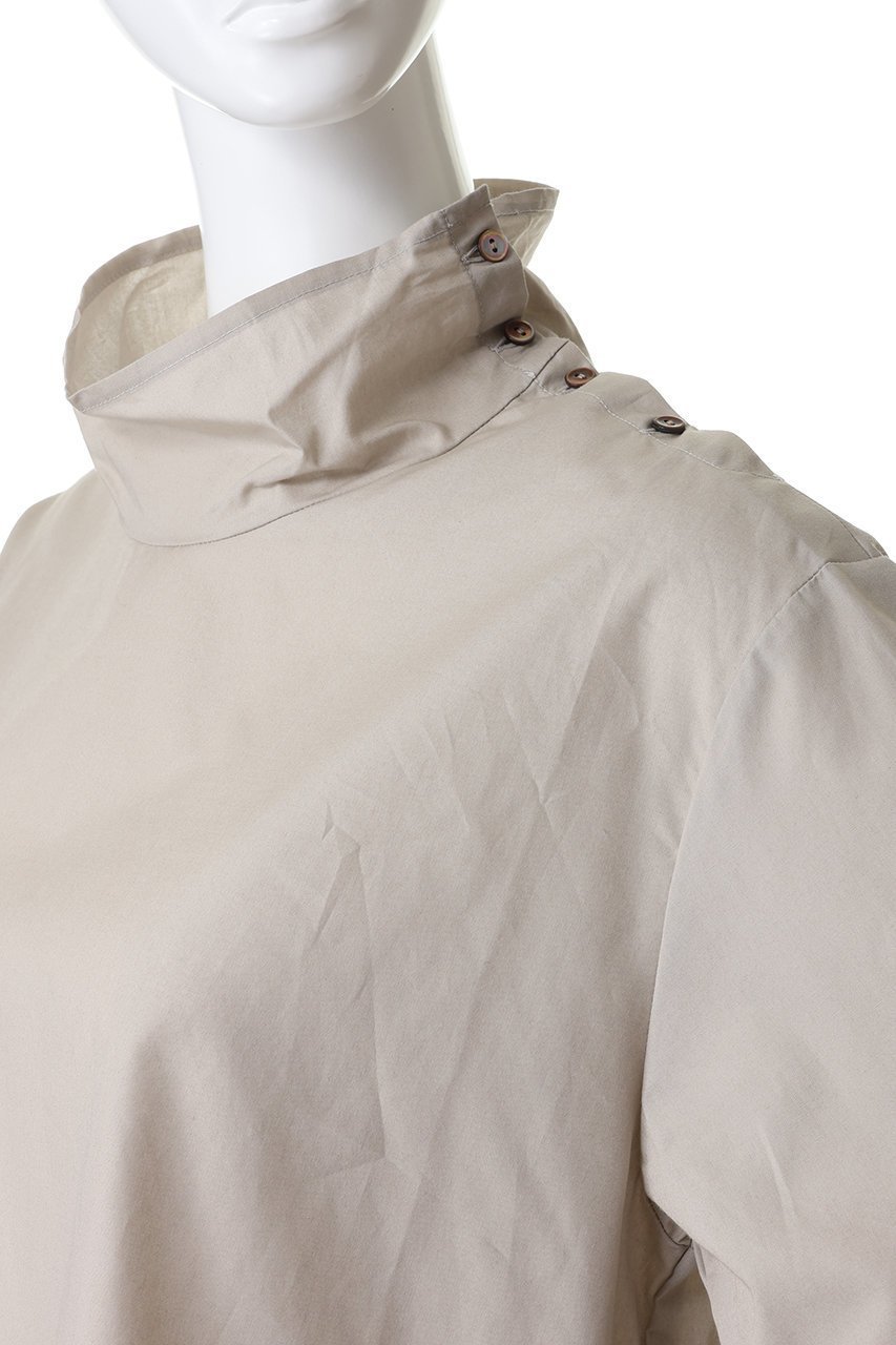 【ミズイロ インド/mizuiro ind】のhigh neck shirt シャツ 人気、トレンドファッション・服の通販 founy(ファニー) ファッション Fashion レディースファッション Fashion for Women トップス・カットソー Cut & Sew Tops シャツ・ブラウス・オフィスカジュアル Elegant Blouses & Button-Ups アシンメトリー Asymmetrical Style スリーブ Sleeve, Long Sleeve / Short Sleeve ハイネック High Neck, Mock Neck ルーズ Loose, Oversized ロング Long, Long-Length 新作・新入荷 New Arrivals / New In other-5|ID: prp329100004829072 ipo3291000000035146577