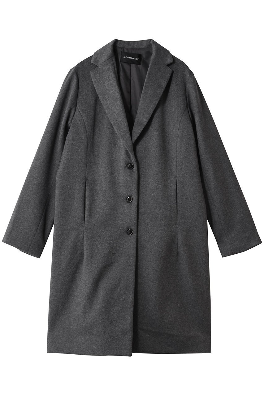【ミズイロ インド/mizuiro ind】のchester CT コート インテリア・キッズ・メンズ・レディースファッション・服の通販 founy(ファニー) ファッション Fashion レディースファッション Fashion for Women アウター Coat / Outerwear Collection コート・ロングコート・ピーコート Long Coats, Peacoats & More チェスターコート Chester Coat, Long Coat マニッシュ Mannish, Boyish ロング Long, Long-Length 新作・新入荷 New Arrivals / New In gray|ID: prp329100004829074 ipo3291000000035146583