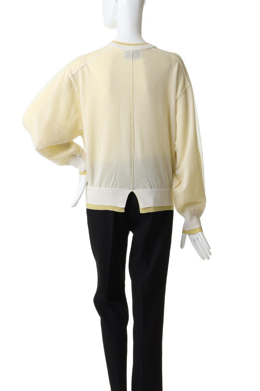 【スリー ドッツ/three dots】のダブルレイヤー プルオーバー 人気、トレンドファッション・服の通販 founy(ファニー) 　ファッション　Fashion　レディースファッション　Fashion for Women　トップス・カットソー　Cut & Sew Tops　ニット　Knit Tops & Sweaters　カジュアルプルオーバー・ニットトップス　Pullovers & Knit Tops / Casual Pullovers　2026年　2026　シアー　Sheer, See-Through　スリット　Slit, Slit Detail　夏　Summer　春　Spring　S/S・春夏　SS, Spring/Summer, Warm Season　other-4|ID: prp329100004829080 ipo3291000000035146642