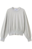 【スリー ドッツ/three dots】のダブルレイヤー プルオーバー 人気、トレンドファッション・服の通販 founy(ファニー) ファッション Fashion レディースファッション Fashion for Women トップス・カットソー Cut & Sew Tops ニット Knit Tops & Sweaters カジュアルプルオーバー・ニットトップス Pullovers & Knit Tops / Casual Pullovers シアー Sheer, See-Through スリット Slit, Slit Detail 春 Spring thumbnail グレー|ID: prp329100004829080 ipo3291000000036805928