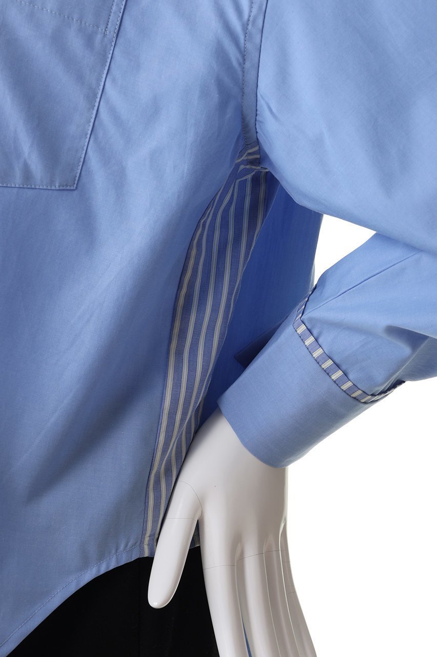 【スリー ドッツ/three dots】のブロードストライプ ルーズシャツ 人気、トレンドファッション・服の通販 founy(ファニー) 　ファッション　Fashion　レディースファッション　Fashion for Women　トップス・カットソー　Cut & Sew Tops　シャツ・ブラウス・オフィスカジュアル　Elegant Blouses & Button-Ups　2026年　2026　カフス　Cuff Design　シンプル　Simple, Minimal　ストライプ　Stripe, Striped Pattern　スリーブ　Sleeve, Long Sleeve / Short Sleeve　ブロード　Broadcloth, Fine Cotton　ベーシック　Basic, Essential　ロング　Long, Long-Length　夏　Summer　春　Spring　S/S・春夏　SS, Spring/Summer, Warm Season　other-6|ID: prp329100004829084 ipo3291000000035977306