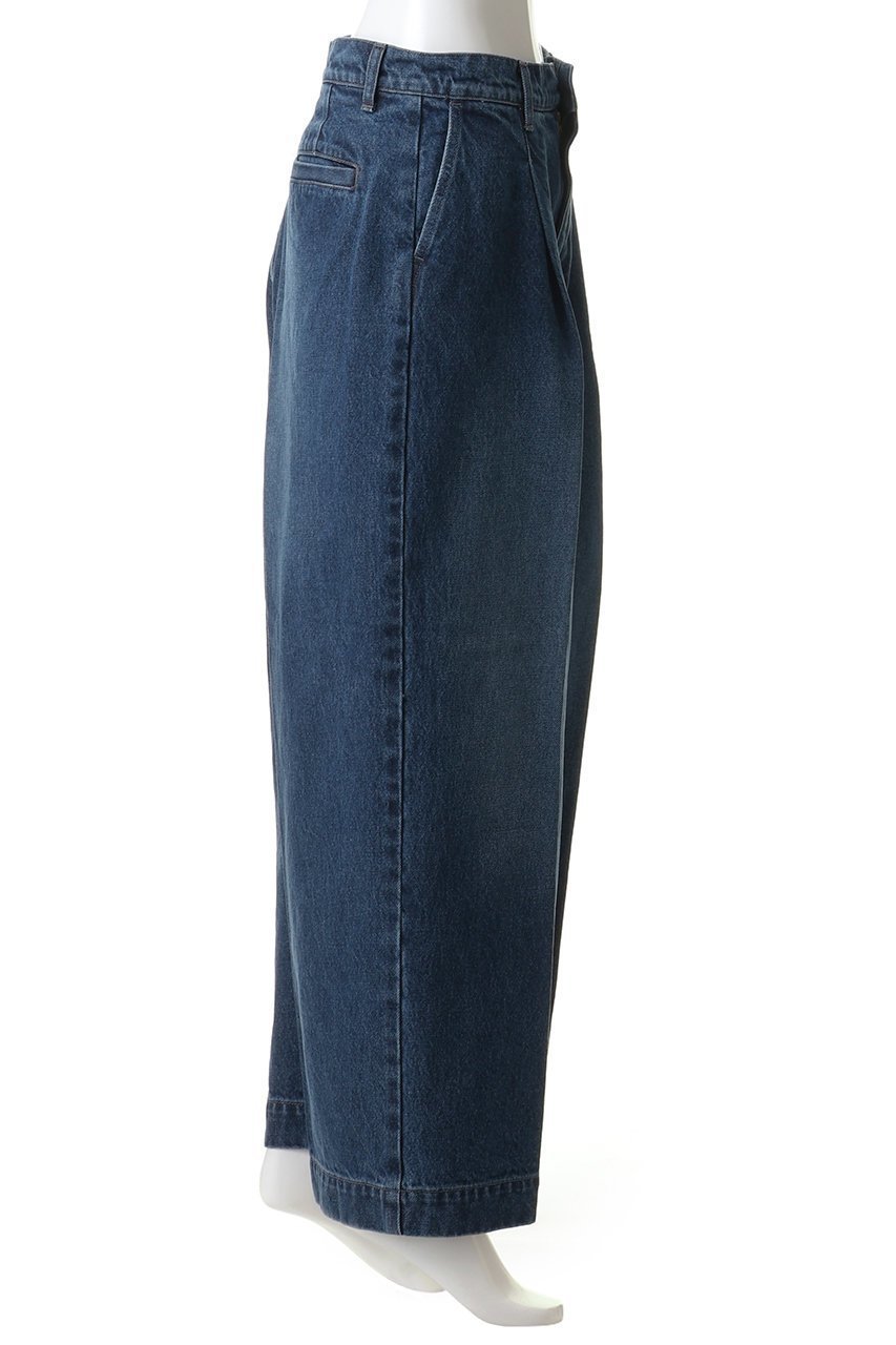 【ミズイロ インド/mizuiro ind】のwide denim slacks デニムスラックス 人気、トレンドファッション・服の通販 founy(ファニー) 　ファッション　Fashion　レディースファッション　Fashion for Women　パンツ　Pants & Trousers　デニムパンツ・ジーンズ・美脚デニム　Denim Jeans & Pants　2026年　2026　スラックス　Slacks, Dress Pants　センター　Center, Center Line　デニム　Denim, Jeans Material　ワイド　Wide, Wide Fit　夏　Summer　春　Spring　S/S・春夏　SS, Spring/Summer, Warm Season　other-3|ID: prp329100004829100 ipo3291000000035818626