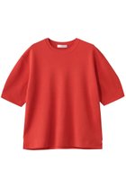 【エブール/ebure】の【1/16 0:00販売開始】シルクコットンハイゲージ ハーフスリーブニットプルオーバー 人気、トレンドファッション・服の通販 founy(ファニー) ファッション Fashion レディースファッション Fashion for Women トップス・カットソー Cut & Sew Tops ニット Knit Tops & Sweaters カジュアルプルオーバー・ニットトップス Pullovers & Knit Tops / Casual Pullovers 2026年 2026 インド Indian Textile シルク Silk, 100% Silk フォルム Silhouette, Form ボトム Bottoms, Lower Wear エレガント 上品 Elegant 半袖 Short Sleeve, Half Sleeve 夏 Summer 春 Spring S/S・春夏 SS, Spring/Summer, Warm Season thumbnail レッド|ID: prp329100004829120 ipo3291000000035147122