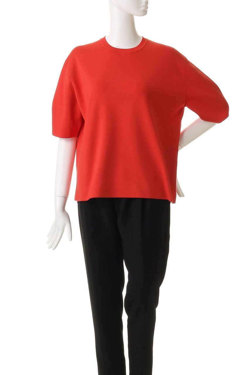 【エブール/ebure】のシルクコットンハイゲージ ハーフスリーブニットプルオーバー 人気、トレンドファッション・服の通販 founy(ファニー) ファッション Fashion レディースファッション Fashion for Women トップス・カットソー Cut & Sew Tops ニット Knit Tops & Sweaters カジュアルプルオーバー・ニットトップス Pullovers & Knit Tops / Casual Pullovers 2026年 2026 インド Indian Textile シルク Silk, 100% Silk フォルム Silhouette, Form ボトム Bottoms, Lower Wear エレガント 上品 Elegant 半袖 Short Sleeve, Half Sleeve 夏 Summer 春 Spring S/S・春夏 SS, Spring/Summer, Warm Season other-2|ID: prp329100004829120 ipo3291000000036079672