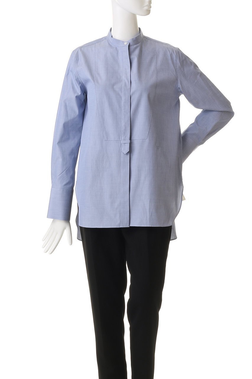 【エブール/ebure】のエッセンシャルコットン バンドカラーシャツ 人気、トレンドファッション・服の通販 founy(ファニー) ファッション Fashion レディースファッション Fashion for Women トップス・カットソー Cut & Sew Tops シャツ・ブラウス・オフィスカジュアル Elegant Blouses & Button-Ups 2026年 2026 スリーブ Sleeve, Long Sleeve / Short Sleeve トレンド Trend, Trending Now ロング Long, Long-Length エレガント 上品 Elegant 夏 Summer 春 Spring S/S・春夏 SS, Spring/Summer, Warm Season other-7|ID: prp329100004829121 ipo3291000000036079683