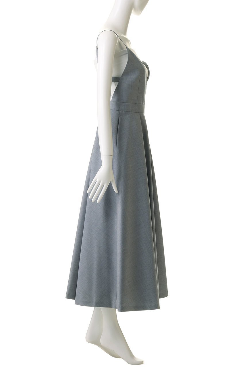 【エブール/ebure】のドライシャンブレー ジャンパースカート 人気、トレンドファッション・服の通販 founy(ファニー) 　ファッション　Fashion　レディースファッション　Fashion for Women　スカート　Skirts　ワンピース　Dresses　2026年　2026　おすすめ　Recommended / Our Picks　インナー　Innerwear　キャミソール　Camisole, Spaghetti Strap Top　シャンブレー　Chambray, Denim-Like Fabric　シンプル　Simple, Minimal　ジャケット　Jacket, Outerwear　セットアップ　Set-Up, Coordinated Outfit　タンク　Tank Top, Sleeveless Top　チュニック　Tunic, Long Top　フレア　Flare, Flared　エレガント 上品　Elegant　夏　Summer　春　Spring　S/S・春夏　SS, Spring/Summer, Warm Season　other-3|ID: prp329100004829122 ipo3291000000036079689