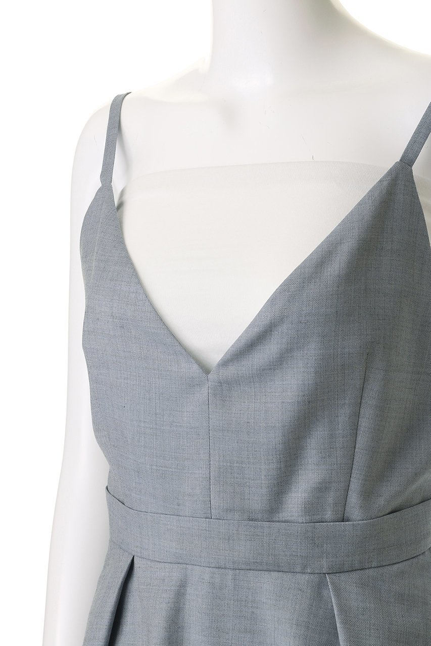 【エブール/ebure】のドライシャンブレー ジャンパースカート 人気、トレンドファッション・服の通販 founy(ファニー) 　ファッション　Fashion　レディースファッション　Fashion for Women　スカート　Skirts　ワンピース　Dresses　2026年　2026　おすすめ　Recommended / Our Picks　インナー　Innerwear　キャミソール　Camisole, Spaghetti Strap Top　シャンブレー　Chambray, Denim-Like Fabric　シンプル　Simple, Minimal　ジャケット　Jacket, Outerwear　セットアップ　Set-Up, Coordinated Outfit　タンク　Tank Top, Sleeveless Top　チュニック　Tunic, Long Top　フレア　Flare, Flared　エレガント 上品　Elegant　夏　Summer　春　Spring　S/S・春夏　SS, Spring/Summer, Warm Season　other-5|ID: prp329100004829122 ipo3291000000036079691