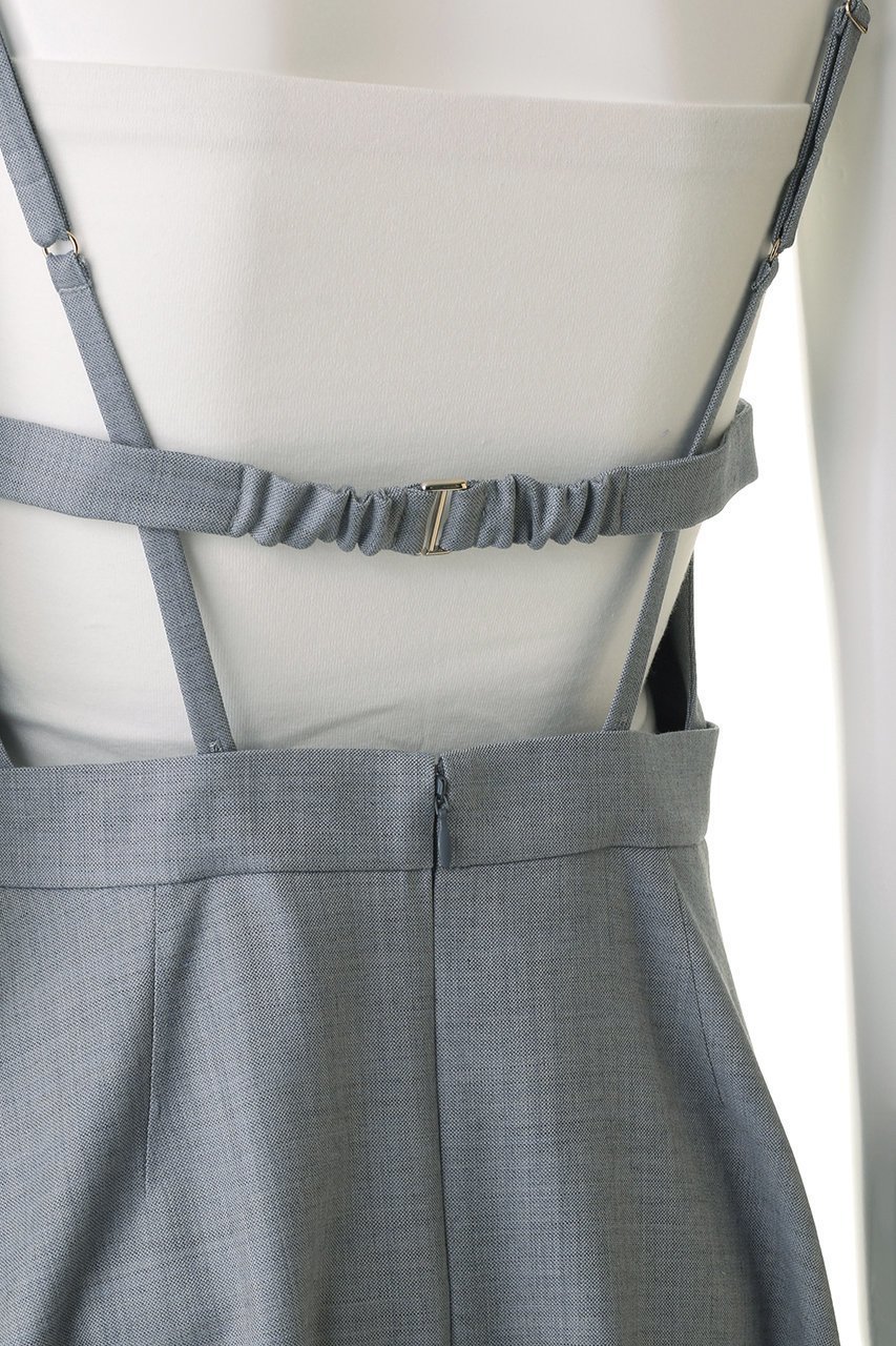 【エブール/ebure】のドライシャンブレー ジャンパースカート 人気、トレンドファッション・服の通販 founy(ファニー) 　ファッション　Fashion　レディースファッション　Fashion for Women　スカート　Skirts　ワンピース　Dresses　2026年　2026　おすすめ　Recommended / Our Picks　インナー　Innerwear　キャミソール　Camisole, Spaghetti Strap Top　シャンブレー　Chambray, Denim-Like Fabric　シンプル　Simple, Minimal　ジャケット　Jacket, Outerwear　セットアップ　Set-Up, Coordinated Outfit　タンク　Tank Top, Sleeveless Top　チュニック　Tunic, Long Top　フレア　Flare, Flared　エレガント 上品　Elegant　夏　Summer　春　Spring　S/S・春夏　SS, Spring/Summer, Warm Season　other-6|ID: prp329100004829122 ipo3291000000036079692