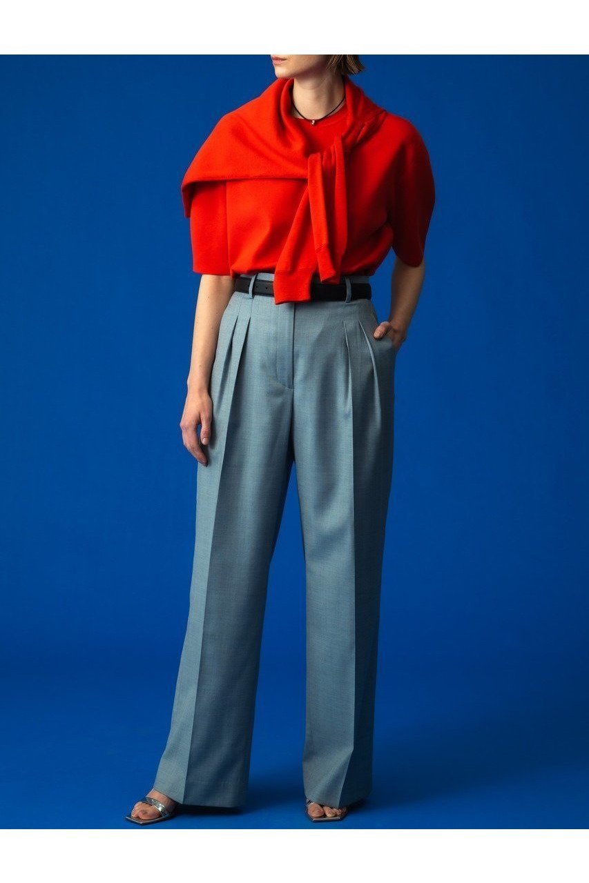 【エブール/ebure】の【1/16 0:00販売開始】ドライシャンブレー タックパンツ 人気、トレンドファッション・服の通販 founy(ファニー) ファッション Fashion レディースファッション Fashion for Women パンツ Pants & Trousers 2026年 2026 シャンブレー Chambray, Denim-Like Fabric シンプル Simple, Minimal ジャケット Jacket, Outerwear ストレート Straight, Straight Cut セットアップ Set-Up, Coordinated Outfit バランス Balance, Style Balance ビジネス 仕事 通勤 Business / Work / Commuting マニッシュ Mannish, Boyish エレガント 上品 Elegant 夏 Summer 春 Spring S/S・春夏 SS, Spring/Summer, Warm Season other-6|ID: prp329100004829123 ipo3291000000035147153