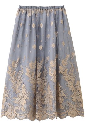 【エブール/ebure】 バイカラーリバーレース ギャザースカート人気、トレンドファッション・服の通販 founy(ファニー) ファッション Fashion レディースファッション Fashion for Women スカート Skirts 2026年 2026 オレンジ Orange ギャザー Gathered, Ruffled グログラン Grosgrain, Grosgrain Ribbon スピンドル Spindle, Drawcord フランス France, French ループ Loop, Loop Knit レース Lace, Lace Fabric 再入荷 Restock / Back in Stock 夏 Summer 春 Spring S/S・春夏 SS, Spring/Summer, Warm Season |ID:prp329100004829125