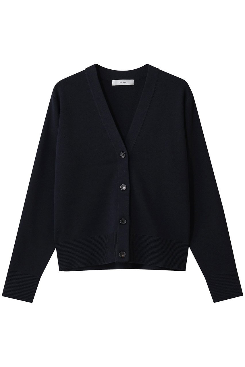 【エブール/ebure】の【1/16 0:00販売開始】シルクコットンハイゲージ Vネックニットカーディガン インテリア・キッズ・メンズ・レディースファッション・服の通販 founy(ファニー) 　ファッション　Fashion　レディースファッション　Fashion for Women　トップス・カットソー　Cut & Sew Tops　ニット　Knit Tops & Sweaters　カーディガン・羽織り　Layered Style Cardigans　Vネックトップス　V-Neck Tops / V-Cut Neckline Shirts　2026年　2026　おすすめ　Recommended / Our Picks　インド　Indian Textile　カーディガン　Cardigan, Knitwear　シルク　Silk, 100% Silk　ストレッチ　Stretch, Stretchy Fabric　ラグジュアリー　Luxury, Elegant　エレガント 上品　Elegant　夏　Summer　春　Spring　S/S・春夏　SS, Spring/Summer, Warm Season　ネイビー|ID: prp329100004829127 ipo3291000000035147183