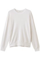 【エブール/ebure】の【1/16 0:00販売開始】シルクコットンハイゲージ クルーネックニットプルオーバー 人気、トレンドファッション・服の通販 founy(ファニー) ファッション Fashion レディースファッション Fashion for Women トップス・カットソー Cut & Sew Tops ニット Knit Tops & Sweaters カジュアルプルオーバー・ニットトップス Pullovers & Knit Tops / Casual Pullovers 2026年 2026 インド Indian Textile シルク Silk, 100% Silk スラックス Slacks, Dress Pants スリーブ Sleeve, Long Sleeve / Short Sleeve ダブル Double, Double-Breasted デニム Denim, Jeans Material ロング Long, Long-Length エレガント 上品 Elegant 夏 Summer 春 Spring S/S・春夏 SS, Spring/Summer, Warm Season thumbnail ホワイト|ID: prp329100004829128 ipo3291000000035147189