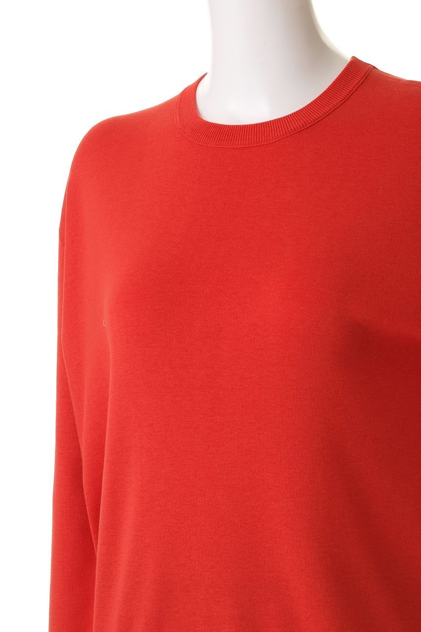 【エブール/ebure】のシルクコットンハイゲージ クルーネックニットプルオーバー 人気、トレンドファッション・服の通販 founy(ファニー) 　ファッション　Fashion　レディースファッション　Fashion for Women　トップス・カットソー　Cut & Sew Tops　ニット　Knit Tops & Sweaters　カジュアルプルオーバー・ニットトップス　Pullovers & Knit Tops / Casual Pullovers　2026年　2026　インド　Indian Textile　シルク　Silk, 100% Silk　スラックス　Slacks, Dress Pants　スリーブ　Sleeve, Long Sleeve / Short Sleeve　ダブル　Double, Double-Breasted　デニム　Denim, Jeans Material　ロング　Long, Long-Length　エレガント 上品　Elegant　再入荷　Restock / Back in Stock　夏　Summer　春　Spring　S/S・春夏　SS, Spring/Summer, Warm Season　other-5|ID: prp329100004829128 ipo3291000000035775160