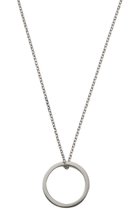 【メゾン マルジェラ/MAISON MARGIELA】の【UNISEX】ロゴ リファレンス ネックレス ウィズ リング 3 mm シルバーロジウム|ID:prp329100004830048