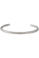 【エムエム6 メゾン マルタン マルジェラ/MM6 Maison Martin Margiela】のMinimal ロゴ バングル(3mm) 人気、トレンドファッション・服の通販 founy(ファニー) ファッション Fashion レディースファッション Fashion for Women ジュエリー Jewelry チェーン&カフブレスレット Cuff & Chain Bracelets バングル・カフブレスレット Bangles & Cuff Bracelets 2026年 2026 シルバー Silver, Metallic Silver シンプル Simple, Minimal スタイリッシュ Stylish, Fashionable バングル Bangle, Bracelet パーティ Party, Party Style エレガント 上品 Elegant 夏 Summer 春 Spring S/S・春夏 SS, Spring/Summer, Warm Season |ID:prp329100004830049