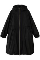【ヘルノ/HERNO】のギャザー切替フーデッドコート ブラック|ID: prp329100004830062 ipo3291000000035619421