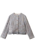 【デパリエ/DEPAREILLE】のファンシーツイードノーカラージャケット 人気、トレンドファッション・服の通販 founy(ファニー) ファッション Fashion レディースファッション Fashion for Women アウター Coat / Outerwear Collection レディースジャケット・軽アウター Jackets ノーカラージャケット / シンプル上品コーデ Collarless Jackets 2026年 2026 シューズ Shoes, Footwear ジャケット Jacket, Outerwear ツイード Twill, Twill Weave フリンジ Fringe, Tassel ラグジュアリー Luxury, Elegant エレガント 上品 Elegant 夏 Summer 春 Spring S/S・春夏 SS, Spring/Summer, Warm Season |ID:prp329100004830067