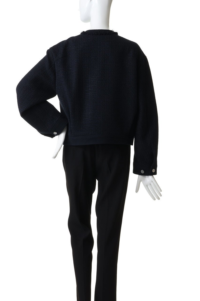 【デパリエ/DEPAREILLE】のコットンツイードジャケット 人気、トレンドファッション・服の通販 founy(ファニー) 　ファッション　Fashion　レディースファッション　Fashion for Women　アウター　Coat / Outerwear Collection　レディースジャケット・軽アウター　Jackets　2026年　2026　オケージョン　Occasion Wear　シンプル　Simple, Minimal　ジャケット　Jacket, Outerwear　ツイード　Twill, Twill Weave　フリンジ　Fringe, Tassel　フロント　Front, Front Design　エレガント 上品　Elegant　夏　Summer　春　Spring　S/S・春夏　SS, Spring/Summer, Warm Season　other-4|ID: prp329100004830068 ipo3291000000035157003