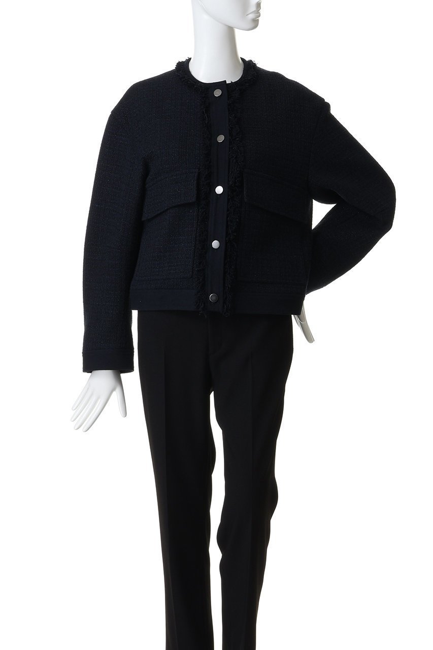 【デパリエ/DEPAREILLE】のコットンツイードジャケット 人気、トレンドファッション・服の通販 founy(ファニー) ファッション Fashion レディースファッション Fashion for Women アウター Coat / Outerwear Collection レディースジャケット・軽アウター Jackets 2026年 2026 オケージョン Occasion Wear シンプル Simple, Minimal ジャケット Jacket, Outerwear ツイード Twill, Twill Weave フリンジ Fringe, Tassel フロント Front, Front Design エレガント 上品 Elegant 夏 Summer 春 Spring S/S・春夏 SS, Spring/Summer, Warm Season other-2|ID: prp329100004830068 ipo3291000000036106004