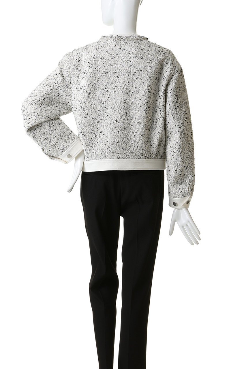 【デパリエ/DEPAREILLE】のネップツイードノーカラージャケット 人気、トレンドファッション・服の通販 founy(ファニー) 　ファッション　Fashion　レディースファッション　Fashion for Women　アウター　Coat / Outerwear Collection　レディースジャケット・軽アウター　Jackets　ノーカラージャケット / シンプル上品コーデ　Collarless Jackets　オケージョン　Occasion Wear　ジャケット　Jacket, Outerwear　ネップ　Nepp, Slub Yarn　フリンジ　Fringe, Tassel　フロント　Front, Front Design　エレガント 上品　Elegant　other-4|ID: prp329100004830069 ipo3291000000036886818