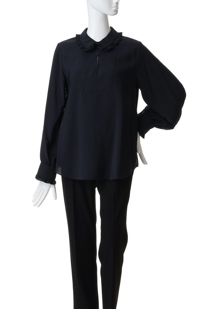 【デパリエ/DEPAREILLE】のシルクフリルブラウス 人気、トレンドファッション・服の通販 founy(ファニー) ファッション Fashion レディースファッション Fashion for Women トップス・カットソー Cut & Sew Tops シャツ・ブラウス・オフィスカジュアル Elegant Blouses & Button-Ups 2026年 2026 おすすめ Recommended / Our Picks シルク Silk, 100% Silk ジャケット Jacket, Outerwear スリーブ Sleeve, Long Sleeve / Short Sleeve フリル Frill, Ruffle マニッシュ Mannish, Boyish リュクス Luxury, Elegant, High-End, Chic ロング Long, Long-Length 冬 Winter / This Winter 夏 Summer 春 Spring S/S・春夏 SS, Spring/Summer, Warm Season other-2|ID: prp329100004830071 ipo3291000000035157027