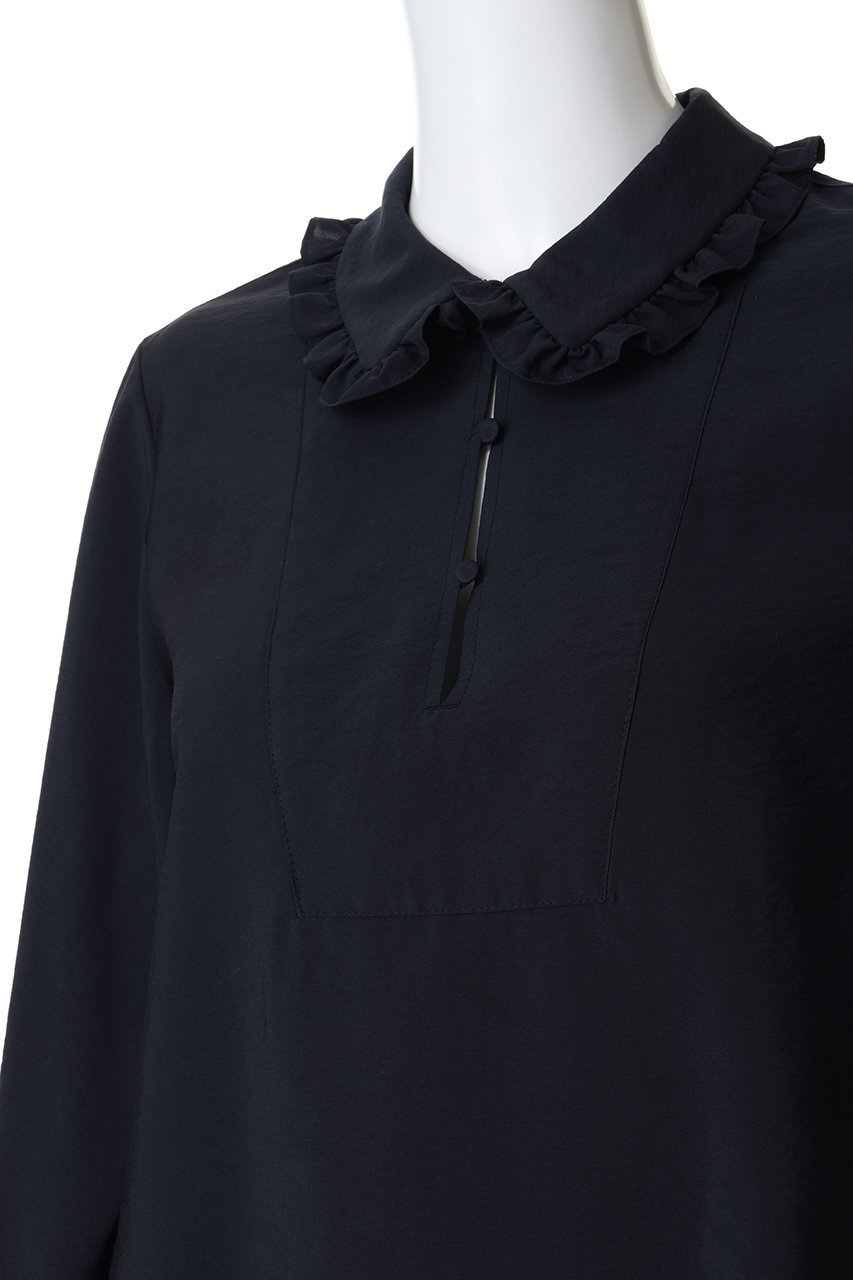 【デパリエ/DEPAREILLE】のシルクフリルブラウス 人気、トレンドファッション・服の通販 founy(ファニー) ファッション Fashion レディースファッション Fashion for Women トップス・カットソー Cut & Sew Tops シャツ・ブラウス・オフィスカジュアル Elegant Blouses & Button-Ups 2026年 2026 おすすめ Recommended / Our Picks シルク Silk, 100% Silk ジャケット Jacket, Outerwear スリーブ Sleeve, Long Sleeve / Short Sleeve フリル Frill, Ruffle マニッシュ Mannish, Boyish リュクス Luxury, Elegant, High-End, Chic ロング Long, Long-Length 冬 Winter / This Winter 夏 Summer 春 Spring S/S・春夏 SS, Spring/Summer, Warm Season other-5|ID: prp329100004830071 ipo3291000000035157030