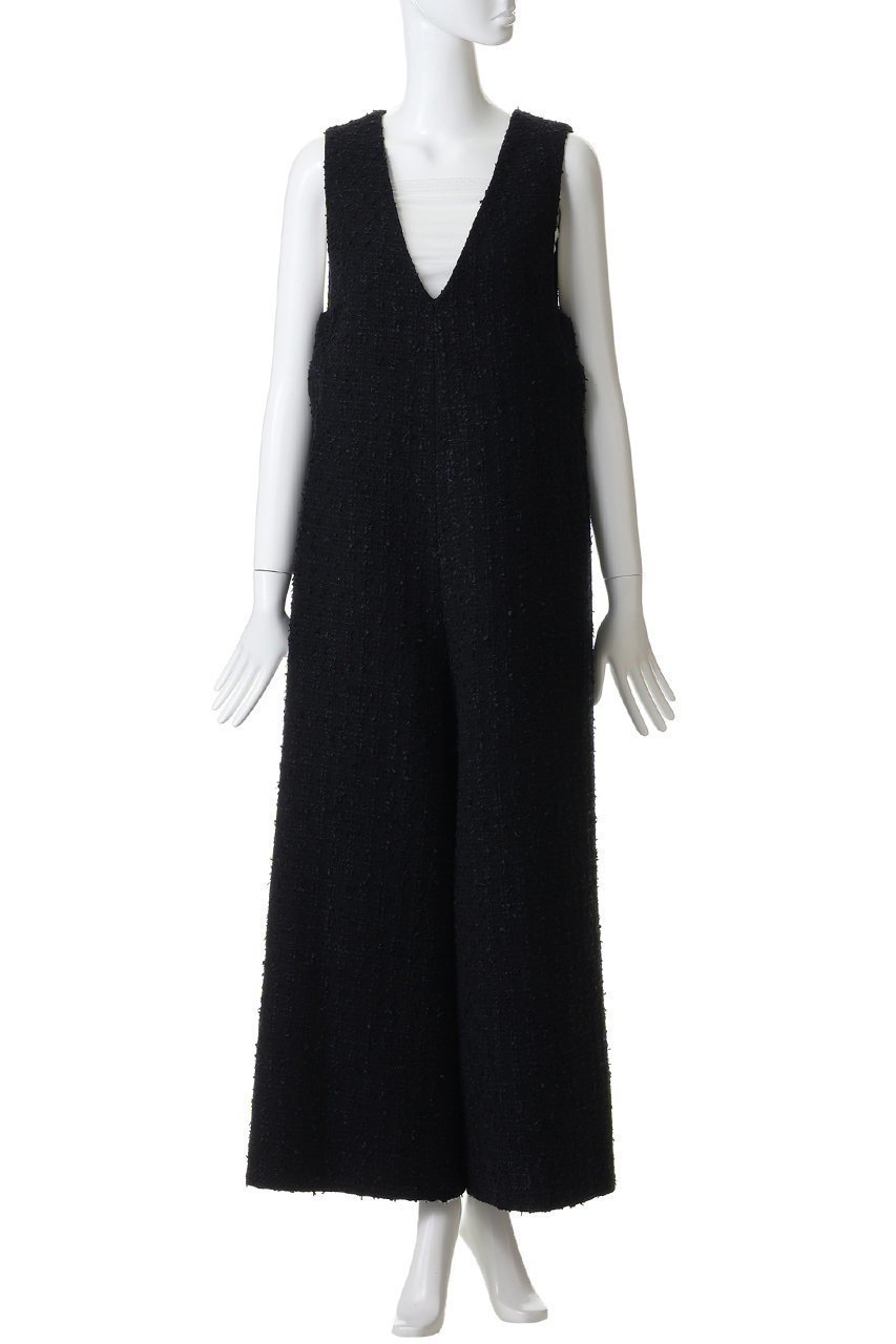 【アルアバイル/allureville】の【Loulou Willoughby】ファンシーツイードオールインワン 人気、トレンドファッション・服の通販 founy(ファニー) 　ファッション　Fashion　レディースファッション　Fashion for Women　パンツ　Pants & Trousers　2026年　2026　おすすめ　Recommended / Our Picks　エレガント 上品　Elegant　クラシック　Classic, Timeless Style　シューズ　Shoes, Footwear　ツイード　Twill, Twill Weave　ロング　Long, Long-Length　夏　Summer　春　Spring　S/S・春夏　SS, Spring/Summer, Warm Season　other-2|ID: prp329100004830073 ipo3291000000035157042