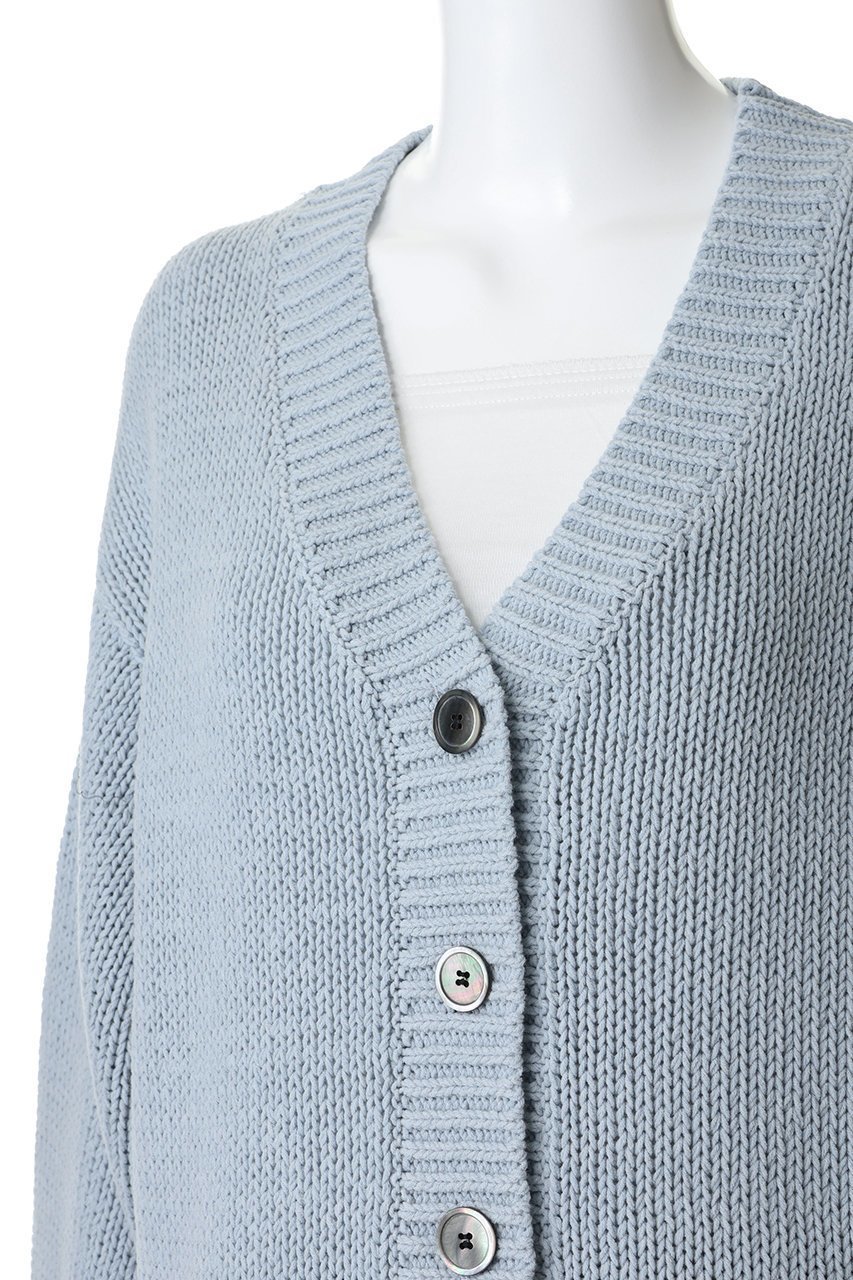 【エリオポール/heliopole】の【THREE DOTS】バルキーコットンカーディガン 人気、トレンドファッション・服の通販 founy(ファニー) 　ファッション　Fashion　レディースファッション　Fashion for Women　トップス・カットソー　Cut & Sew Tops　ニット　Knit Tops & Sweaters　カーディガン・羽織り　Layered Style Cardigans　2026年　2026　カーディガン　Cardigan, Knitwear　シンプル　Simple, Minimal　トレンド　Trend, Trending Now　バランス　Balance, Style Balance　ボトム　Bottoms, Lower Wear　夏　Summer　春　Spring　S/S・春夏　SS, Spring/Summer, Warm Season　other-5|ID: prp329100004830074 ipo3291000000035157052