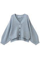 【エリオポール/heliopole】の【THREE DOTS】バルキーコットンカーディガン 人気、トレンドファッション・服の通販 founy(ファニー) ファッション Fashion レディースファッション Fashion for Women トップス・カットソー Cut & Sew Tops ニット Knit Tops & Sweaters カーディガン・羽織り Layered Style Cardigans カーディガン Cardigan, Knitwear シンプル Simple, Minimal トレンド Trend, Trending Now バランス Balance, Style Balance ボトム Bottoms, Lower Wear thumbnail スカイブルー|ID: prp329100004830074 ipo3291000000036474983