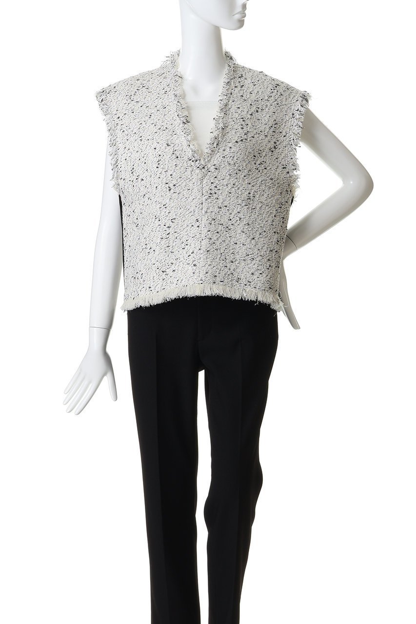 【デパリエ/DEPAREILLE】のネップツイードプルオーバージレ 人気、トレンドファッション・服の通販 founy(ファニー) 　ファッション　Fashion　レディースファッション　Fashion for Women　アウター　Coat / Outerwear Collection　2026年　2026　インナー　Innerwear　ジャケット　Jacket, Outerwear　ネップ　Nepp, Slub Yarn　フリンジ　Fringe, Tassel　ベスト　Vest, Waistcoat　ロング　Long, Long-Length　夏　Summer　春　Spring　S/S・春夏　SS, Spring/Summer, Warm Season　other-2|ID: prp329100004830078 ipo3291000000035157092