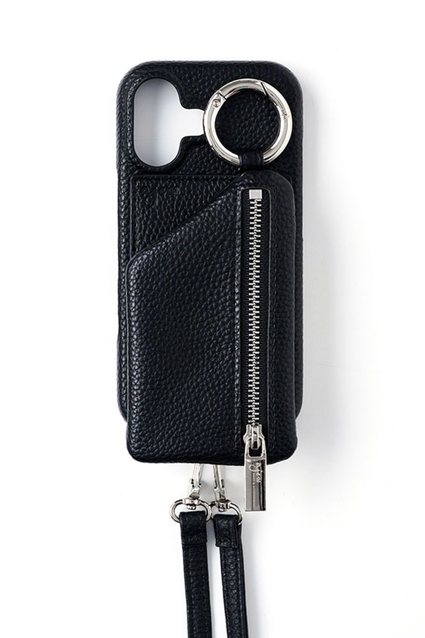 【エジュー/ajew】のiPhone17/17Pro ajew cadenas zipphone case shoulder 人気、トレンドファッション・服の通販 founy(ファニー) 　ファッション　Fashion　レディースファッション　Fashion for Women　アクセサリー　Fashion Accessories　今季　This Season, Current Season　ショルダー　Shoulder, Shoulder Strap　シルバー　Silver, Metallic Silver　定番　Standard, Basic Item　ポケット　Pocket, Pocket Detail　モノトーン　Monotone, Black and White　ループ　Loop, Loop Knit　冬　Winter / This Winter　A/W・秋冬　Autumn/Winter　おすすめ　Recommended / Our Picks　iPhone アイフォーン　iPhone　新作・新入荷　New Arrivals / New In　 other-1|ID: prp329100004830657 ipo3291000000035164933