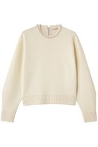 【デザイン ワークス/DESIGN WORKS】のパール付きニットプルオーバー オフホワイト|ID: prp329100004830660 ipo3291000000035808650
