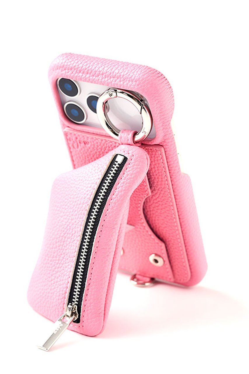 【エジュー/ajew】のiPhoneProMax/17air ajew cadenas zipphone case shoulder 人気、トレンドファッション・服の通販 founy(ファニー) 　ファッション　Fashion　レディースファッション　Fashion for Women　アクセサリー　Fashion Accessories　今季　This Season, Current Season　ショルダー　Shoulder, Shoulder Strap　シルバー　Silver, Metallic Silver　定番　Standard, Basic Item　ポケット　Pocket, Pocket Detail　モノトーン　Monotone, Black and White　ループ　Loop, Loop Knit　冬　Winter / This Winter　A/W・秋冬　Autumn/Winter　おすすめ　Recommended / Our Picks　iPhone アイフォーン　iPhone　新作・新入荷　New Arrivals / New In　other-2|ID: prp329100004830662 ipo3291000000035165022