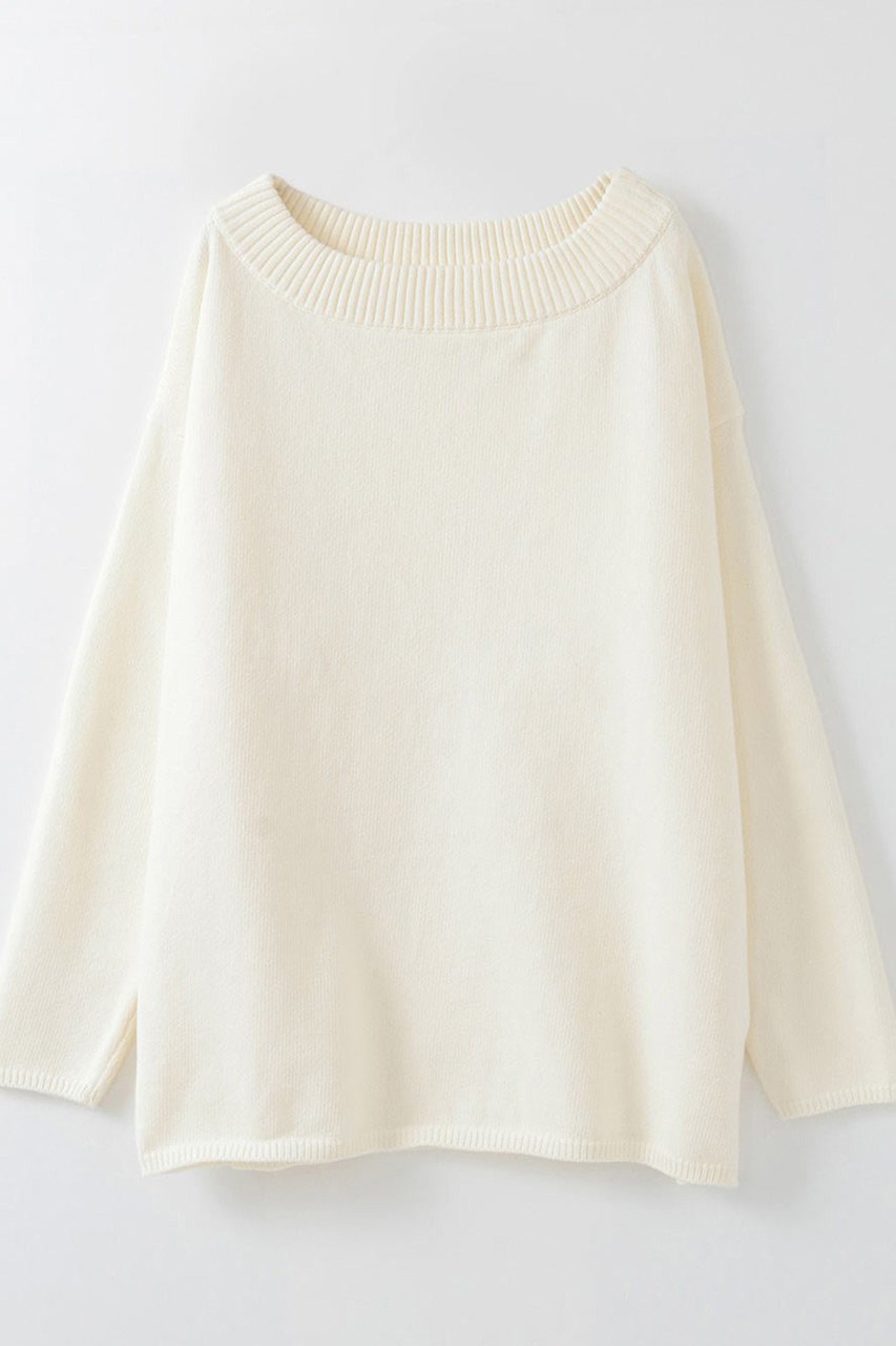 【ハー/HER.】の【1/15 12:00販売開始】C/Nニットプルオーバー インテリア・キッズ・メンズ・レディースファッション・服の通販 founy(ファニー) ファッション Fashion レディースファッション Fashion for Women トップス・カットソー Cut & Sew Tops ニット Knit Tops & Sweaters カジュアルプルオーバー・ニットトップス Pullovers & Knit Tops / Casual Pullovers 2026年 2026 デコルテ Décolleté, Neckline 夏 Summer 春 Spring S/S・春夏 SS, Spring/Summer, Warm Season オフホワイト|ID: prp329100004831215 ipo3291000000035174616